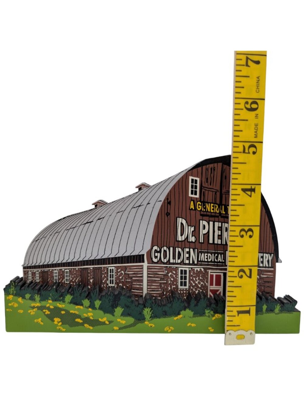 Shelias Dr Pierces Barn Michigan Wood Shelf Sitter Multicolor 1999 - Picture 6 of 7